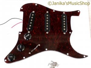 STRATOCASTER ELECTRIC GUITAR TORTOISESHELL FULLY LOADED PICKGUARD